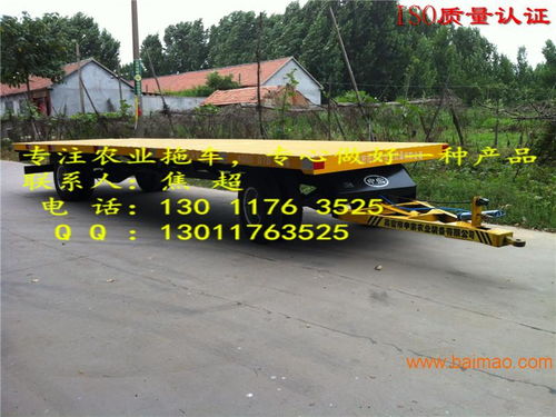 山東胡楊機(jī)械 單軸農(nóng)用拖車(chē)廠家的品質(zhì)與性?xún)r(jià)比之選